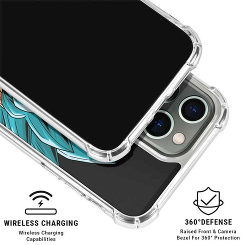 Dragon Ball Super Goku iPhone 15 Pro Clear Case
