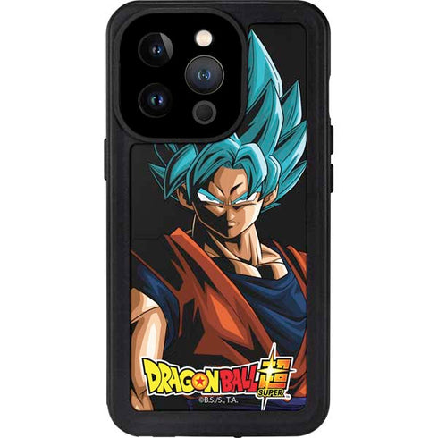 Dragon Ball Super Goku iPhone 15 Pro Waterproof Case