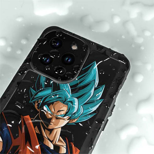 Dragon Ball Super Goku iPhone 15 Pro Waterproof Case