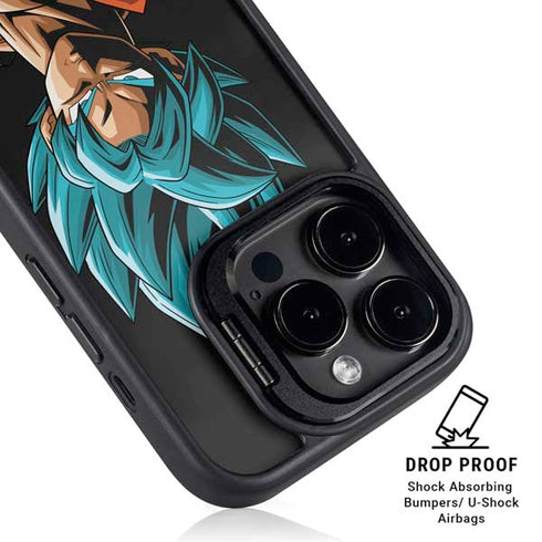 Dragon Ball Super Goku iPhone 16 Pro Kickstand Case