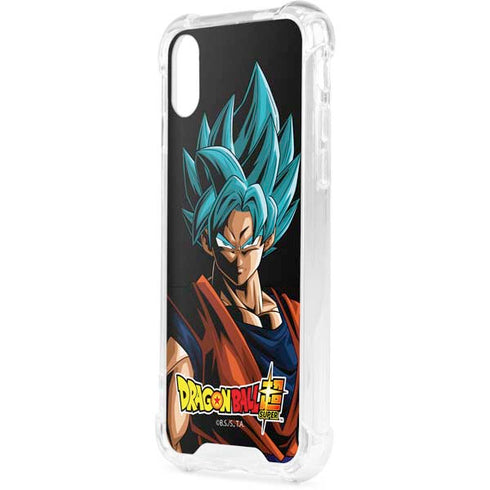 Dragon Ball Super Goku iPhone XS Clear Case