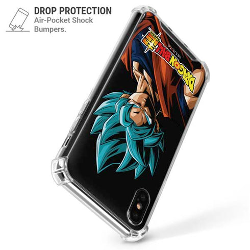 Dragon Ball Super Goku iPhone XS Max Clear Case