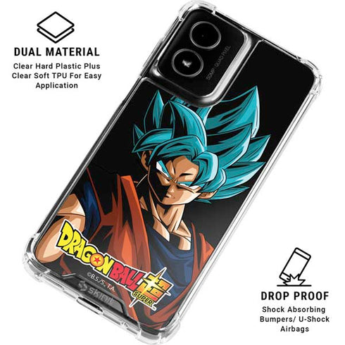 Dragon Ball Super Goku Moto G Power 5G (2024) Clear Case