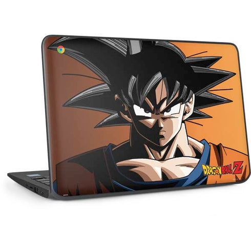 Dragon Ball Z Goku Portrait HP Chromebook Skin
