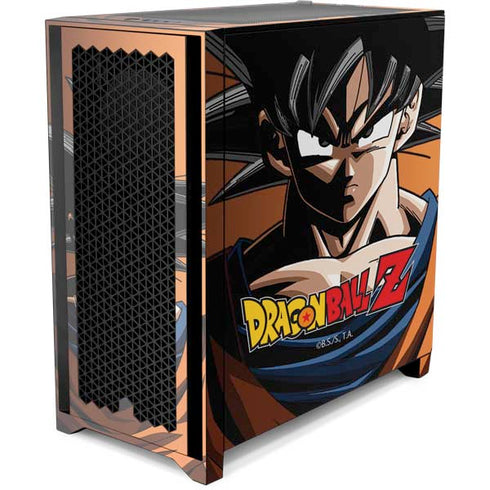 Dragon Ball Z Goku Portrait Corsair 4000D Tempered Glass Mid-Tower ATX Case Skin