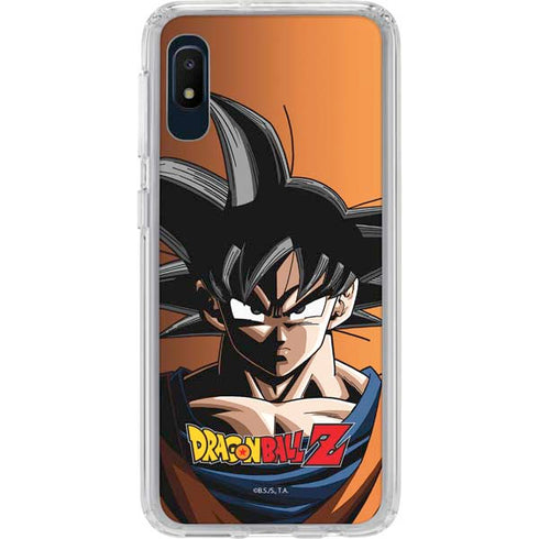 Dragon Ball Z Goku Portrait Galaxy A10e Clear Case