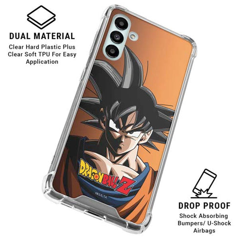Dragon Ball Z Goku Portrait Galaxy A13 5G Clear Case
