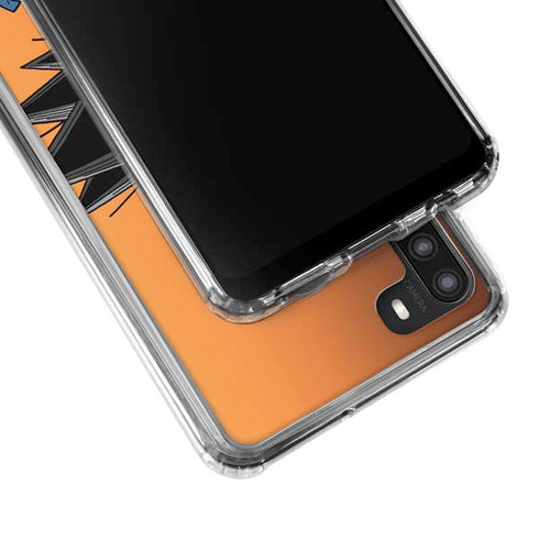 Dragon Ball Z Goku Portrait Galaxy A21 Clear Case