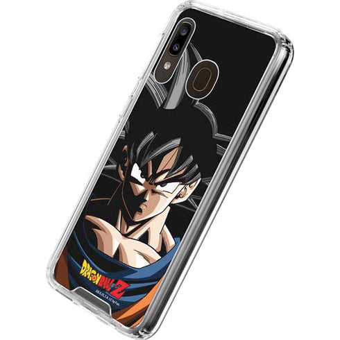 Dragon Ball Z Goku Portrait Galaxy A30 Clear Case
