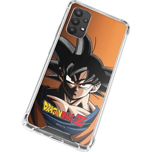 Dragon Ball Z Goku Portrait Galaxy A32 5G Clear Case