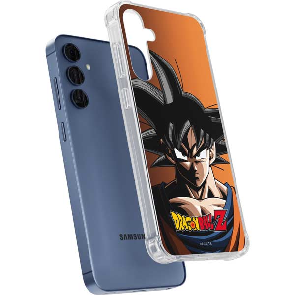 Dragon Ball Z Goku Portrait Galaxy A35 5G Clear Case