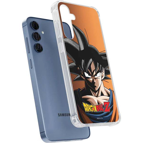 Dragon Ball Z Goku Portrait Galaxy A35 5G Clear Case