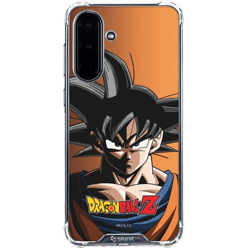 Dragon Ball Z Goku Portrait Galaxy A36 5G Clear Case