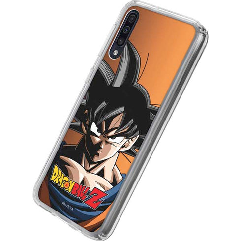 Dragon Ball Z Goku Portrait Galaxy A50 Clear Case