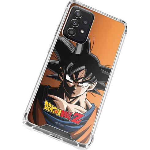 Dragon Ball Z Goku Portrait Galaxy A52 5G Clear Case