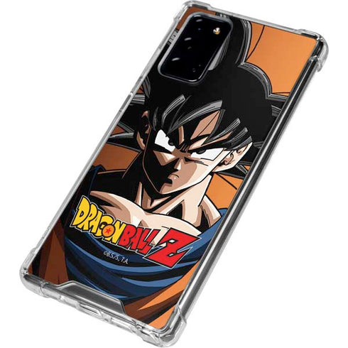 Dragon Ball Z Goku Portrait Galaxy Note20 5G Clear Case