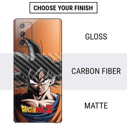 Dragon Ball Z Goku Portrait Galaxy Note20 5G Skin