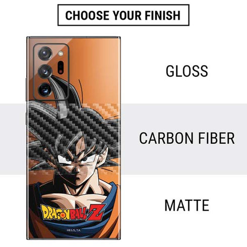 Dragon Ball Z Goku Portrait Galaxy Note20 Ultra 5G Skin