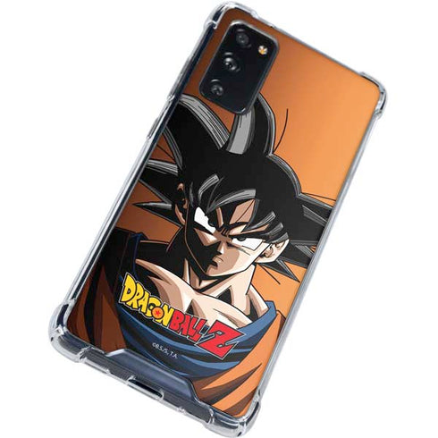 Dragon Ball Z Goku Portrait Galaxy S20 FE Clear Case