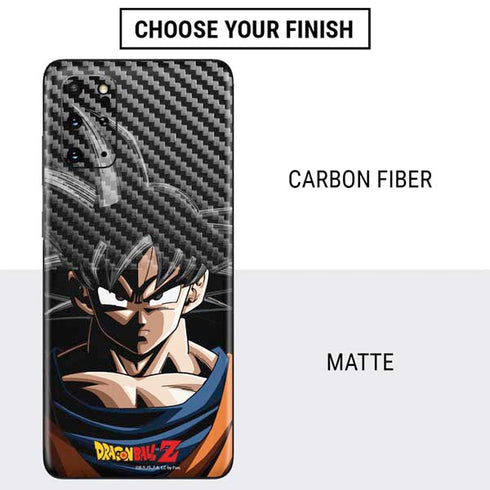 Dragon Ball Z Goku Portrait Galaxy S20 Plus Skin
