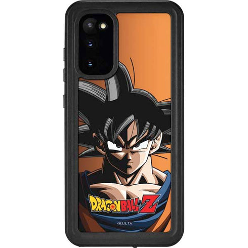 Dragon Ball Z Goku Portrait Galaxy S20 Waterproof Case