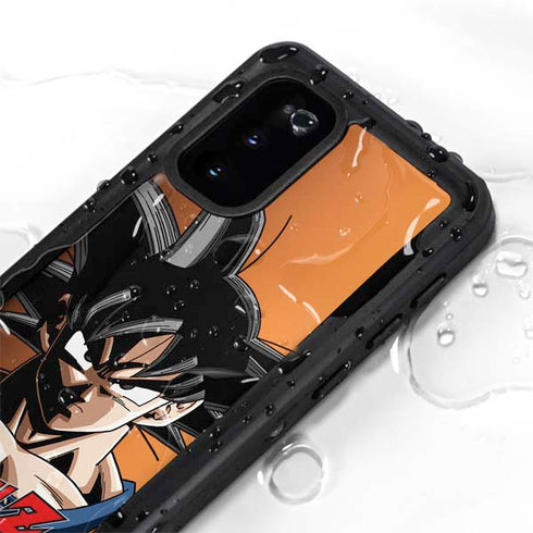 Dragon Ball Z Goku Portrait Galaxy S20 Waterproof Case