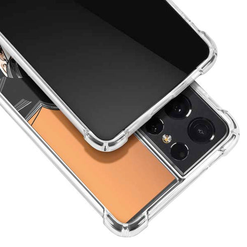 Dragon Ball Z Goku Portrait Galaxy S21 Ultra 5G Clear Case