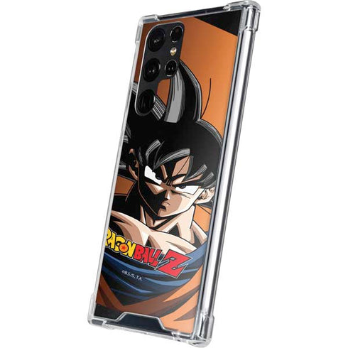 Dragon Ball Z Goku Portrait Galaxy S22 Ultra Clear Case