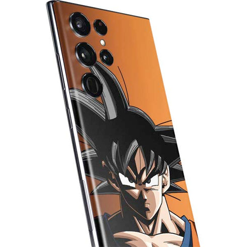 Dragon Ball Z Goku Portrait Galaxy S22 Ultra Skin
