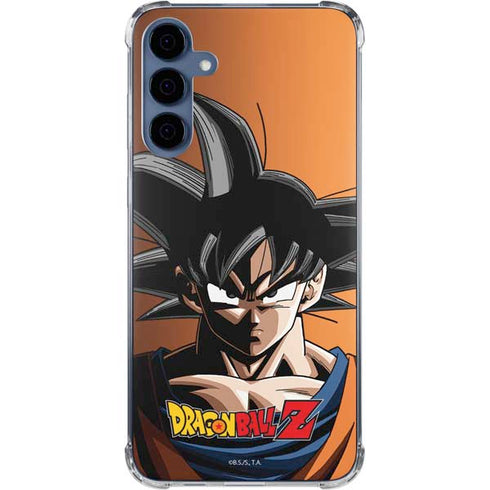 Dragon Ball Z Goku Portrait Galaxy S24 Clear Case