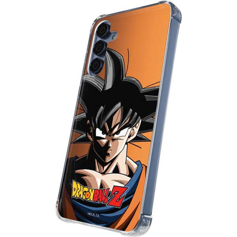 Dragon Ball Z Goku Portrait Galaxy S24 Clear Case