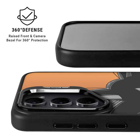 Dragon Ball Z Goku Portrait Galaxy S25 Kickstand Case