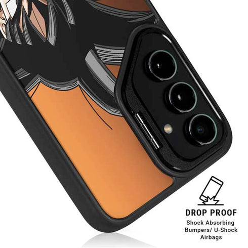 Dragon Ball Z Goku Portrait Galaxy S25 Kickstand Case