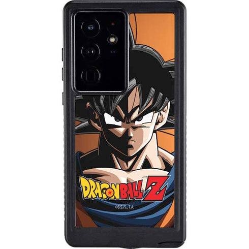 Dragon Ball Z Goku Portrait Galaxy S24 Ultra Waterproof Case