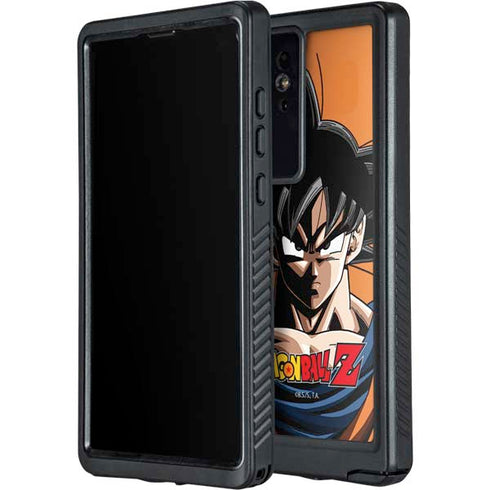 Dragon Ball Z Goku Portrait Galaxy S24 Ultra Waterproof Case