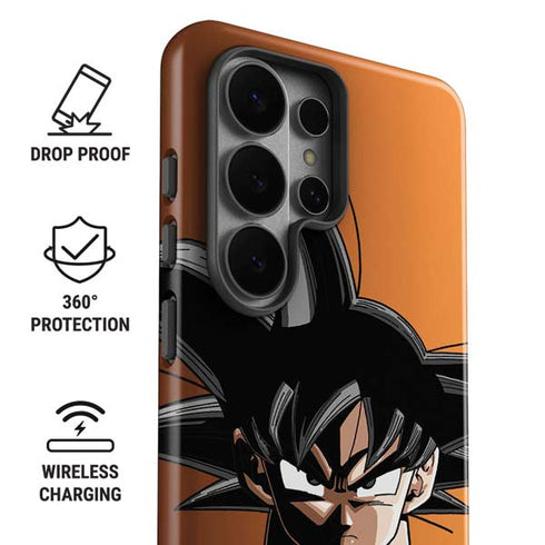 Dragon Ball Z Goku Portrait Galaxy S26 Ultra Impact Case