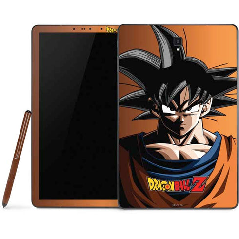 Dragon Ball Z Goku Portrait Samsung Galaxy Tab Skin