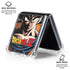 Dragon Ball Z Goku Portrait Galaxy Z Flip7 Clear Case