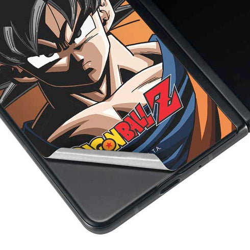 Dragon Ball Z Goku Portrait Galaxy Z Fold3 5G Skin