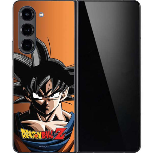 Dragon Ball Z Goku Portrait Galaxy Z Fold5 5G Skin