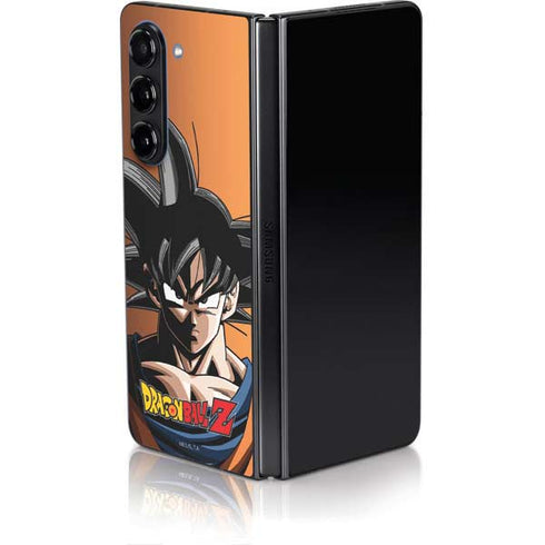 Dragon Ball Z Goku Portrait Galaxy Z Fold5 5G Skin