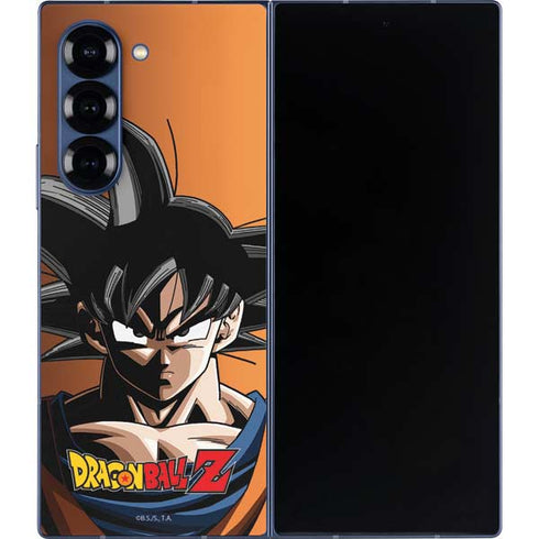 Dragon Ball Z Goku Portrait Galaxy Z Fold6 Skin