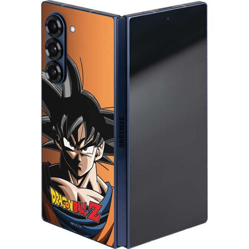 Dragon Ball Z Goku Portrait Galaxy Z Fold6 Skin