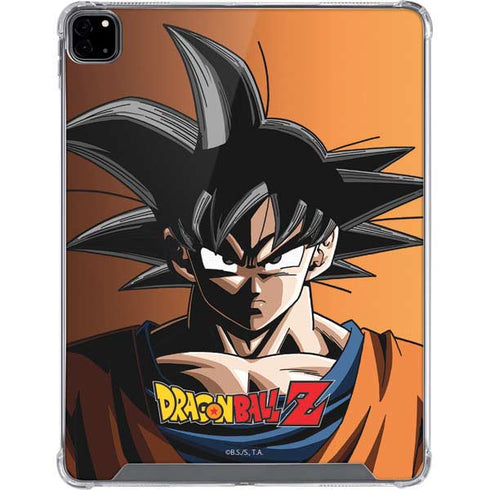 Dragon Ball Z Goku Portrait iPad Pro 12.9in (2020) Clear Case