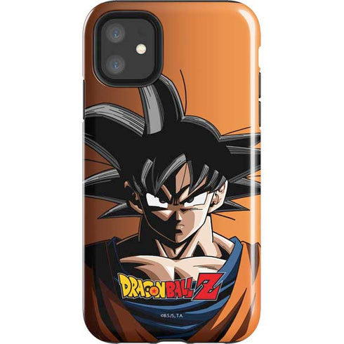 Dragon Ball Z Goku Portrait iPhone 11 Impact Case