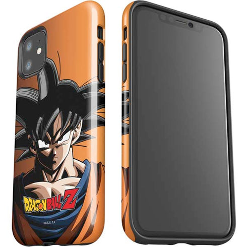 Dragon Ball Z Goku Portrait iPhone 11 Impact Case