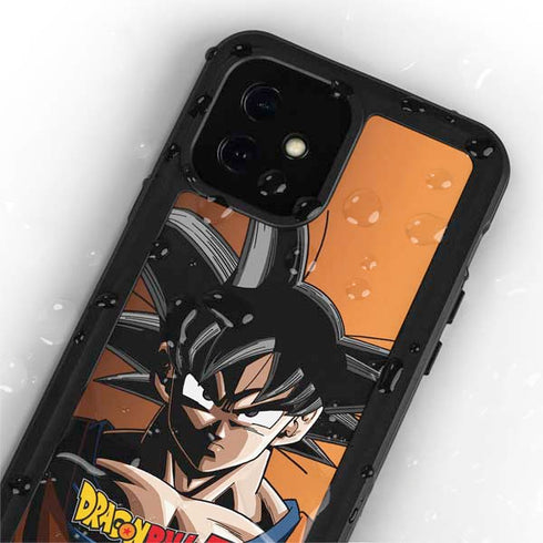 Dragon Ball Z Goku Portrait iPhone 12 Mini Waterproof Case