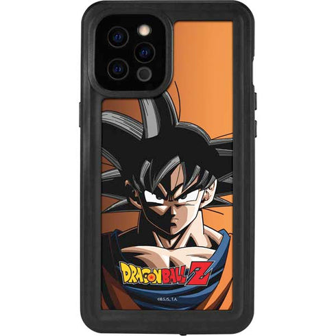 Dragon Ball Z Goku Portrait iPhone 12 Pro Max Waterproof Case