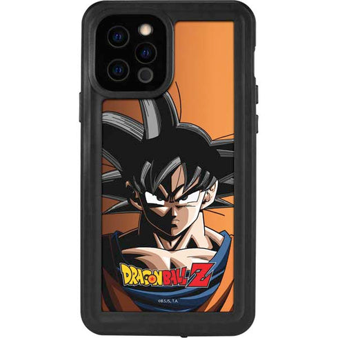 Dragon Ball Z Goku Portrait iPhone 12 Pro Waterproof Case