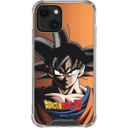 Dragon Ball Z Goku Portrait iPhone 13 Clear Case